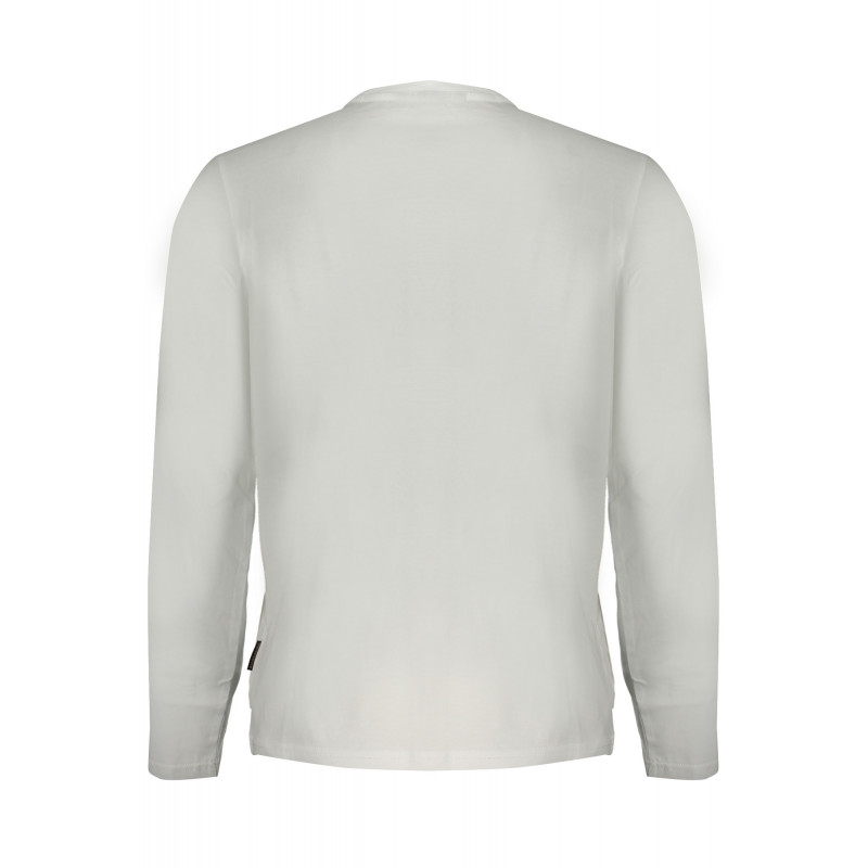 NAPAPIJRI LONG SLEEVE T-SHIRT MEN WHITE