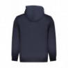 TIMBERLAND MEN'S BLUE ZIP-UP SWEATSHIRT