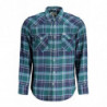CAMISA MANGA LARGA HOMBRE WRANGLER VERDE