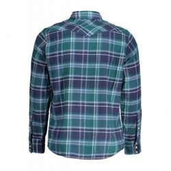 CAMISA MANGA LARGA HOMBRE WRANGLER VERDE