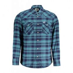 WRANGLER HERREN LANGARMHEMD BLAU