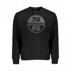NORTH SAILS SCHWARZES ZIP-OUT-SWEATSHIRT FÜR HERREN