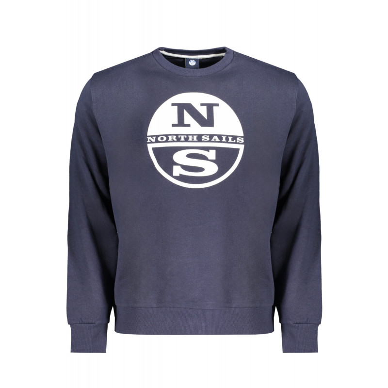 NORTH SAILS BLAUES SWEATSHIRT FÜR HERREN MIT REISSVERSCHLUSS