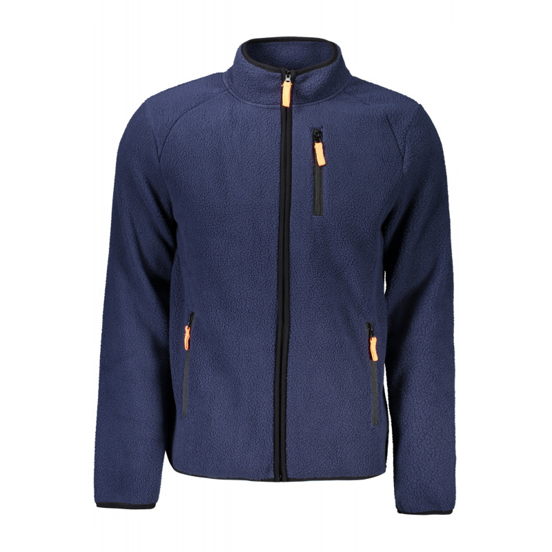 NORWAY 1963 MEN'S BLUE ZIP-UP SWEATSHIRT