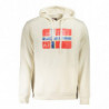 NORWAY 1963 MEN'S WHITE ZIP-UP SWEATSHIRT