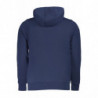 NORWAY 1963 MEN'S BLUE ZIP-UP SWEATSHIRT