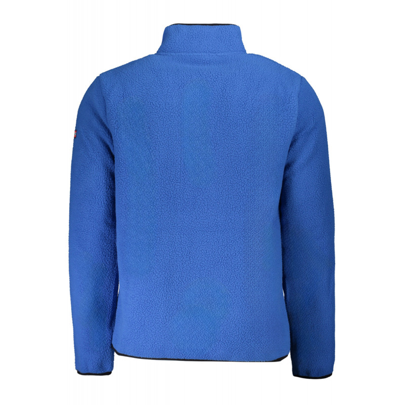 SWEAT-SHIRT ZIPPÉ HOMME NORVÈGE 1963 BLEU