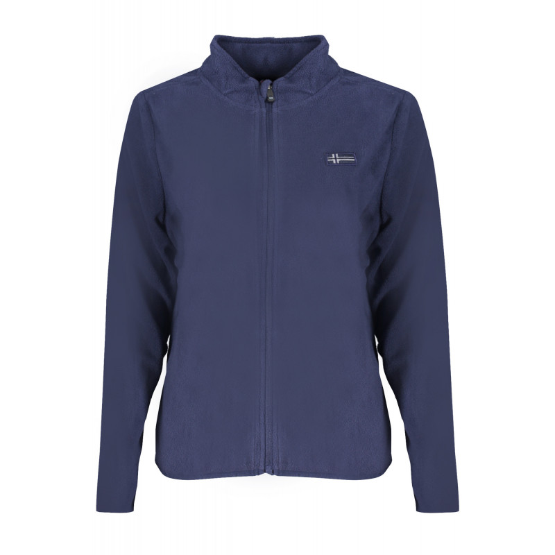 SUDADERA DE MUJER AZUL CON CREMALLERA NORUEGA 1963