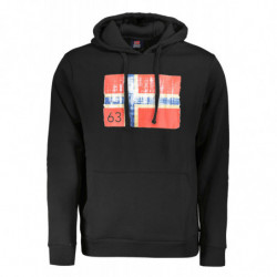 NORUEGA 1963 SUDADERA HOMBRE SIN CREMALLERA NEGRA