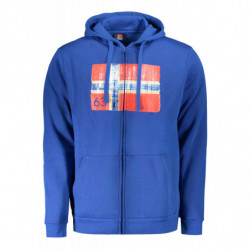 SUDADERA HOMBRE CREMALLERA AZUL NORUEGA 1963