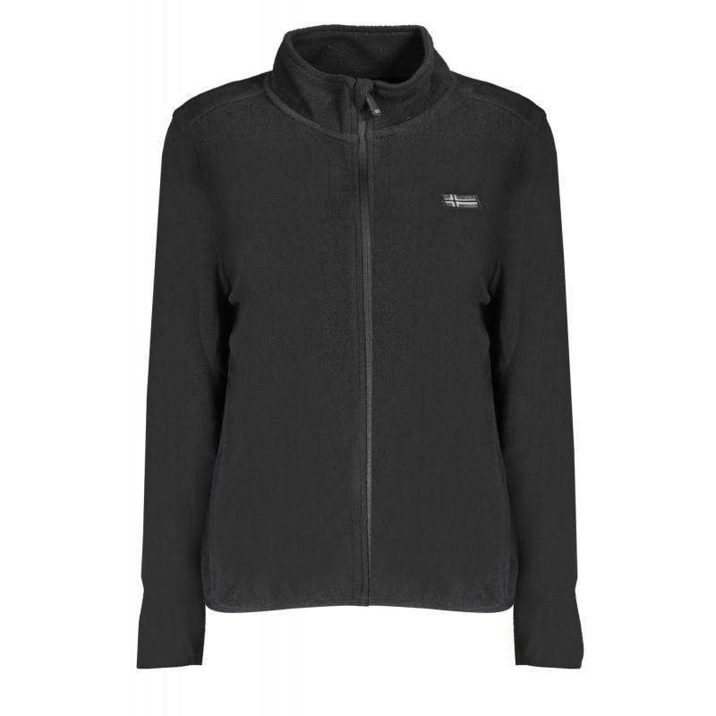 NORWEGEN 1963 SCHWARZES ZIP-SWEATSHIRT FÜR DAMEN