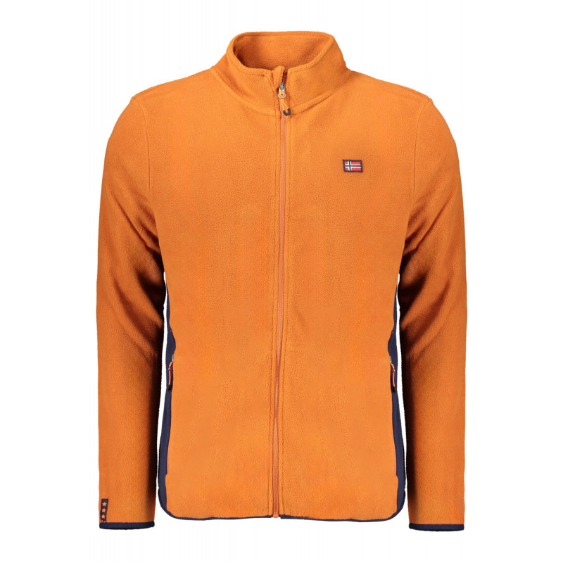 NORWEGEN 1963 BRAUNES REISSVERSCHLUSS-SWEATSHIRT FÜR HERREN