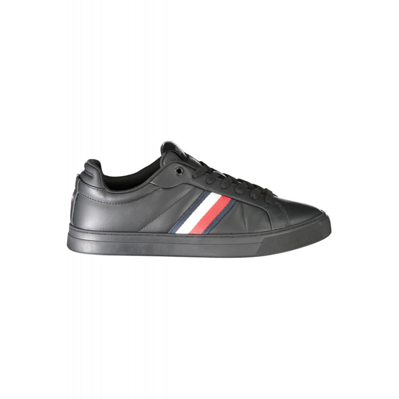 CHAUSSURES DE SPORT POUR HOMMES TOMMY HILFIGER NOIRES