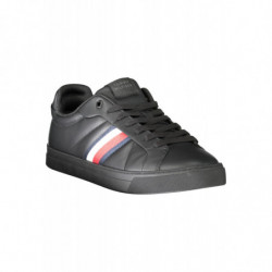 CHAUSSURES DE SPORT POUR HOMMES TOMMY HILFIGER NOIRES