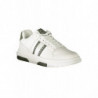 CHAUSSURES DE SPORT BLANCHES TOMMY HILFIGER POUR HOMMES
