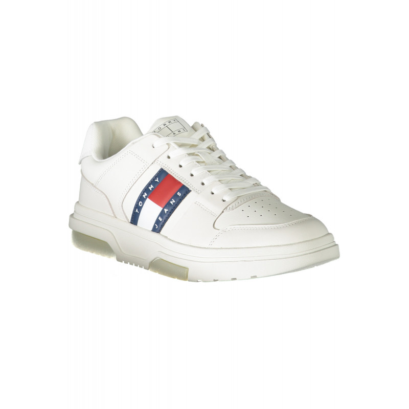 CHAUSSURES DE SPORT BLANCHES TOMMY HILFIGER POUR HOMMES