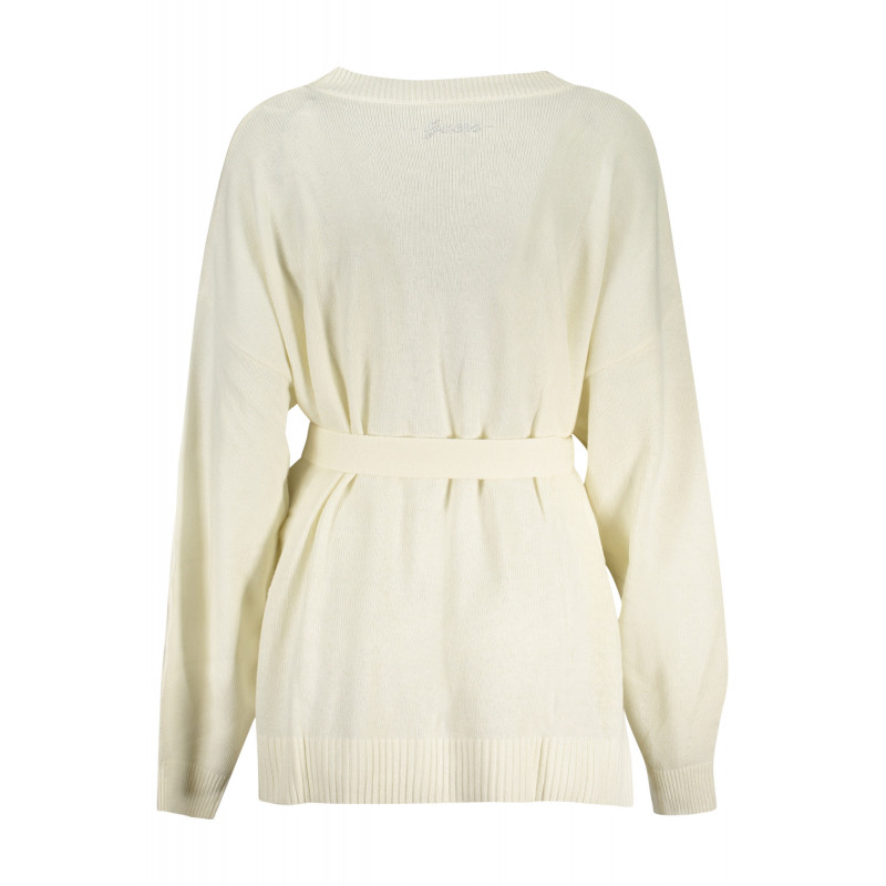 GUESS JEANS WOMEN'S CARDIGAN WHITE