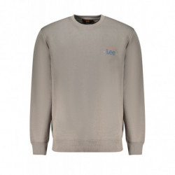 SWEAT-SHIRT SANS FERMETURE ÉCLAIR GRIS LEE POUR HOMMES