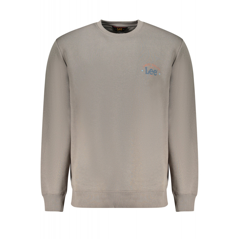 SUDADERA DE HOMBRE GRIS SIN CREMALLERA LEE