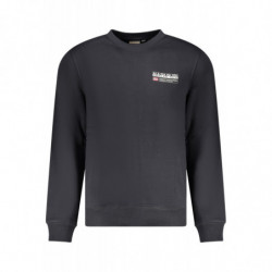 NAPAPIJRI SCHWARZES HERREN-SWEATSHIRT MIT ZIP-OUT