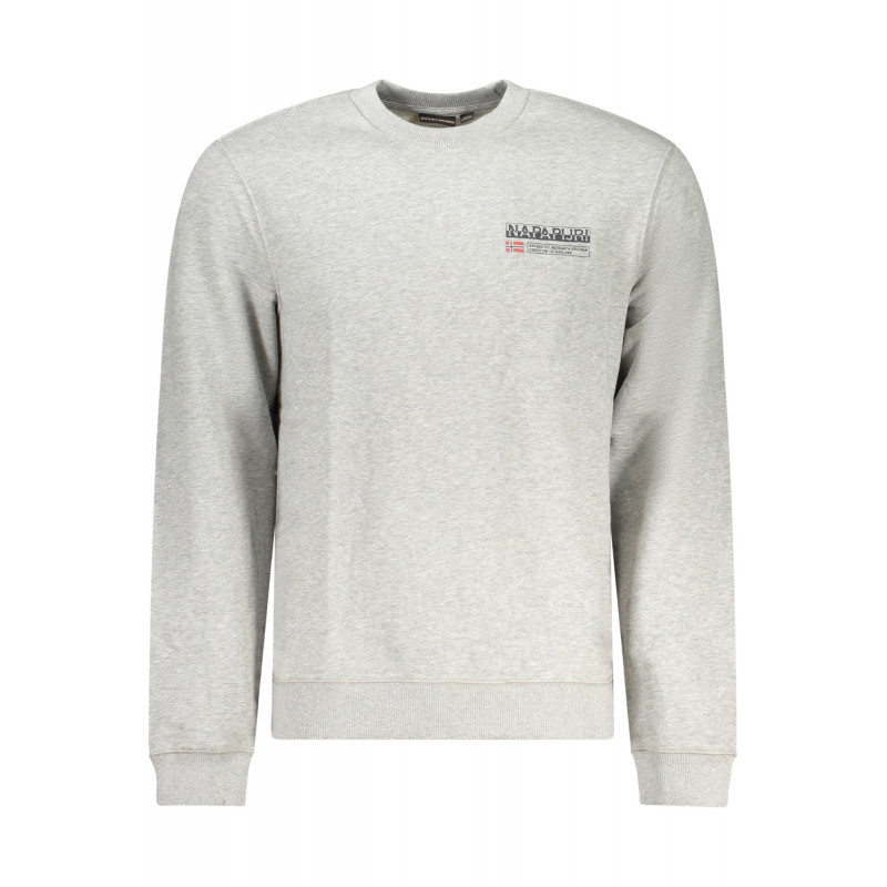 SUDADERA SIN CREMALLERA NAPAPIJRI HOMBRE GRIS