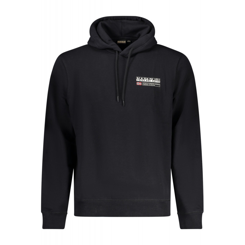 SUDADERA NEGRA SIN CREMALLERA PARA HOMBRE NAPAPIJRI