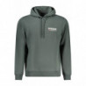 NAPAPIJRI GRÜNES HERREN-SWEATSHIRT MIT REISSVERSCHLUSS