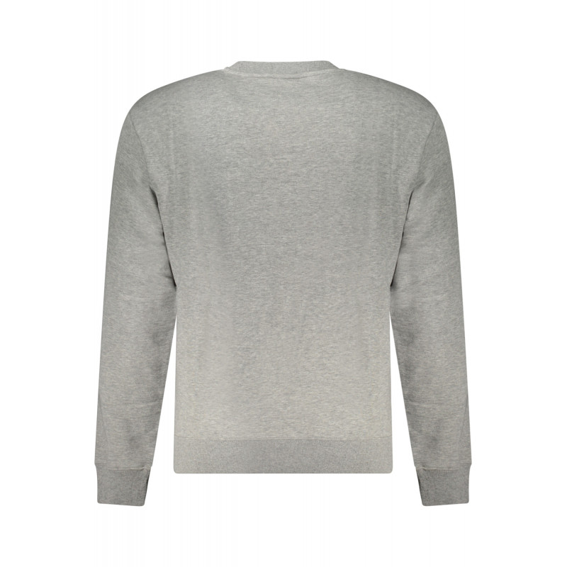 NAPAPIJRI SWEAT-SHIRT SANS FERMETURE ÉCLAIR GRIS POUR HOMMES