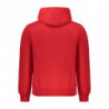 NAPAPIJRI SWEAT-SHIRT ZIPPÉ ROUGE POUR HOMMES