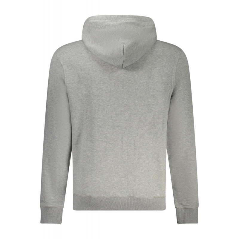 NAPAPIJRI SWEAT-SHIRT SANS FERMETURE ÉCLAIR GRIS POUR HOMMES