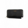 GUESS JEANS WOMEN'S WALLET BLACK